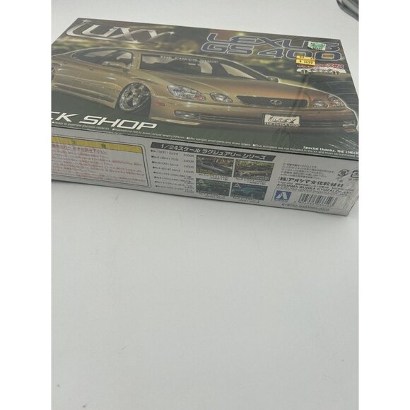 Aoshima 1/24 Luxy Lexus GS 400 Model Kit The Check Shop New - Picture 5 of 5